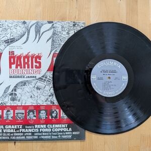 Columbia White and Black 'Is Paris Burning?' Soundtrack Jacket